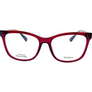 Max & Co MO5040 Womens Eyeglass Frame Shiny Red